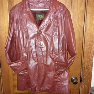 Women's genuine leather jacket